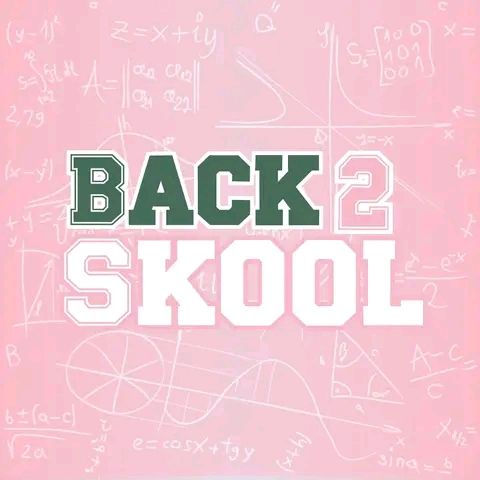 BACK TO SCHOOL
