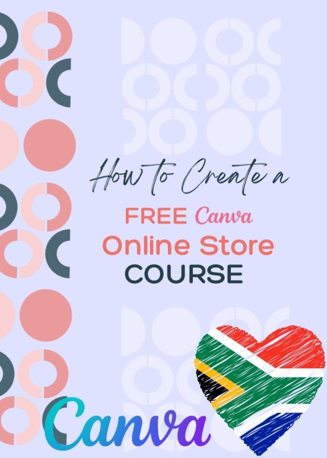 How to create a FREE Canva Online Store Course