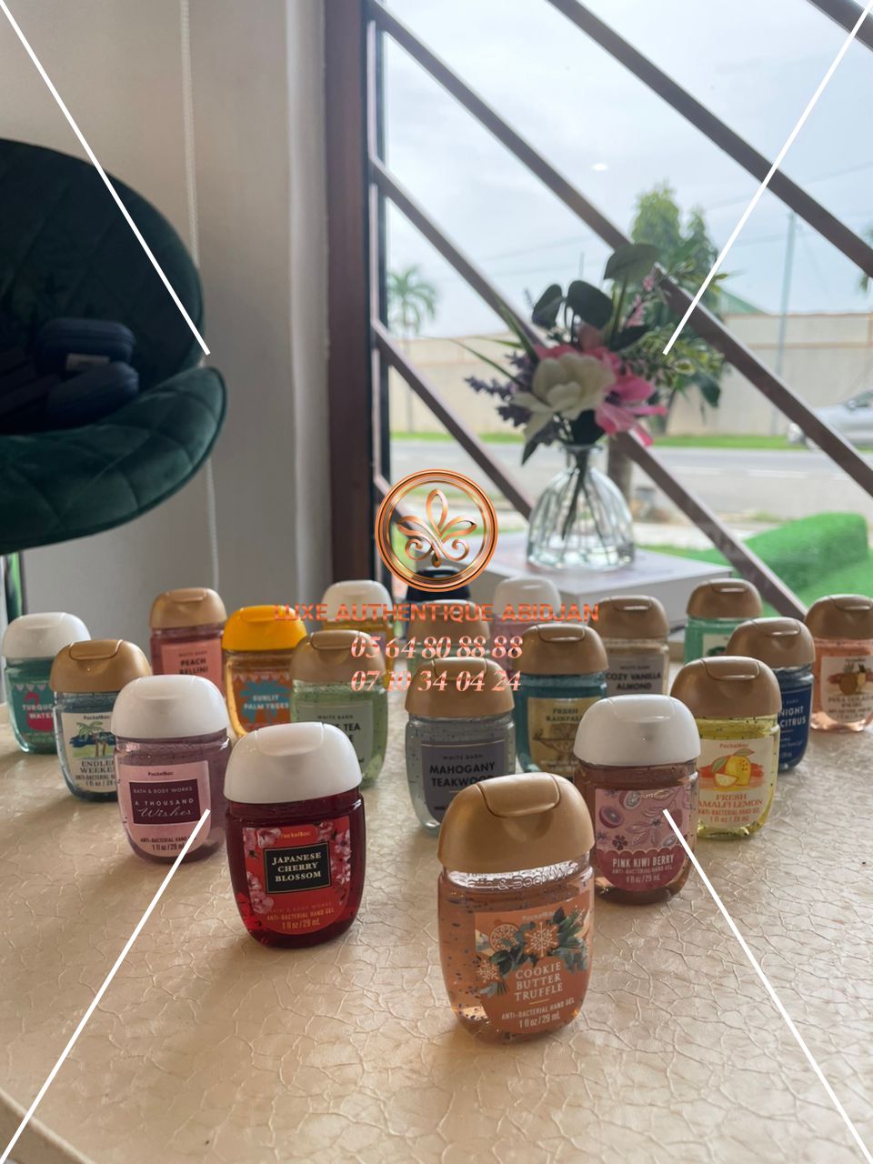 Gel mains bath and body 