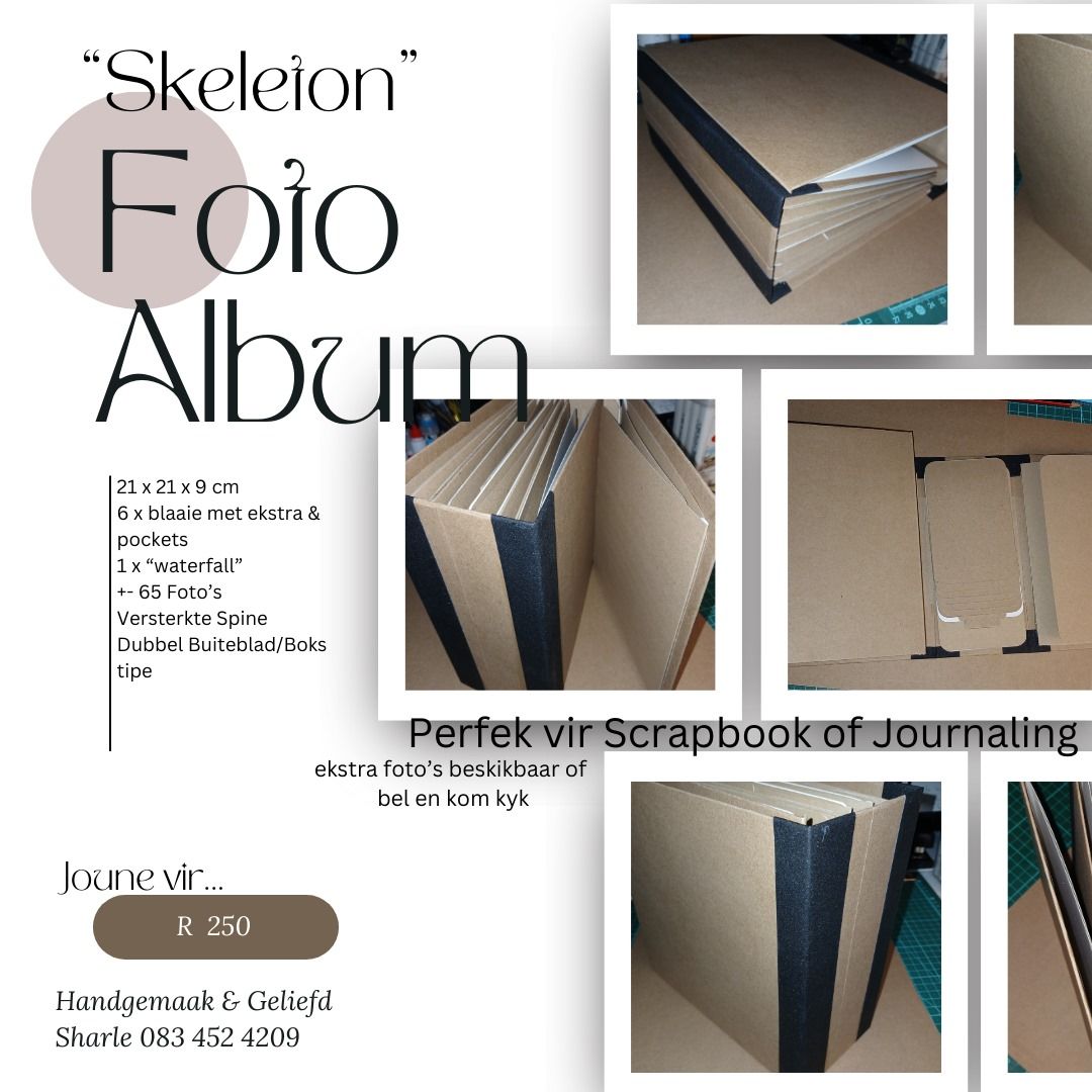 Blank Scrapbook Album
