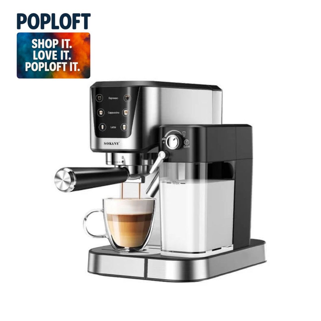 Touch Screen Coffee Maker.