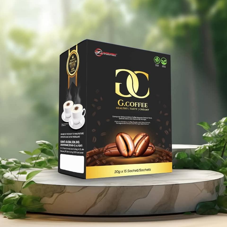 Café SG : énergie, circulation, équilibre hormonal, anti-âge et protection cœur. Un café santé qui fait du bien à chaque gorgée.