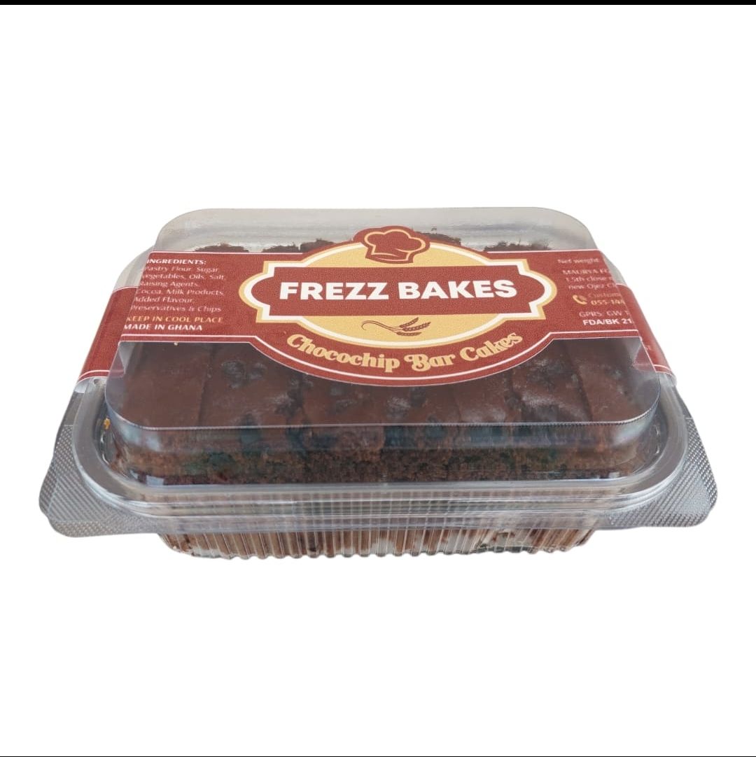 Chocolate chip bar cake 250 g