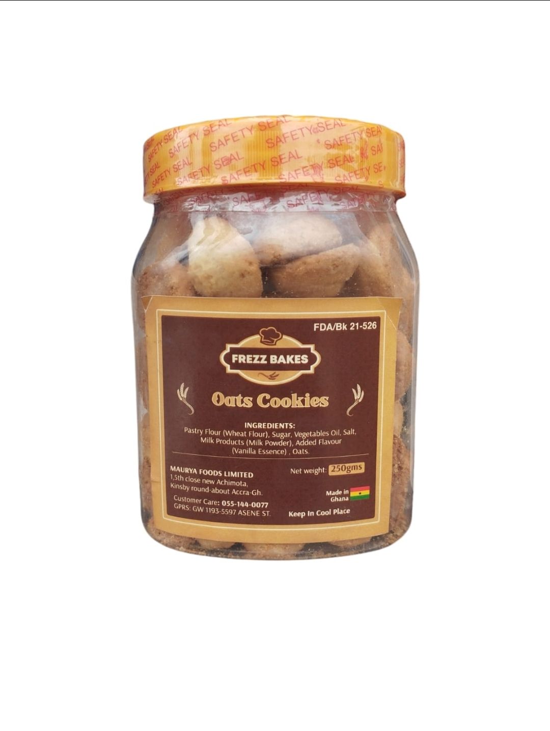 Oats cookies 250 g
