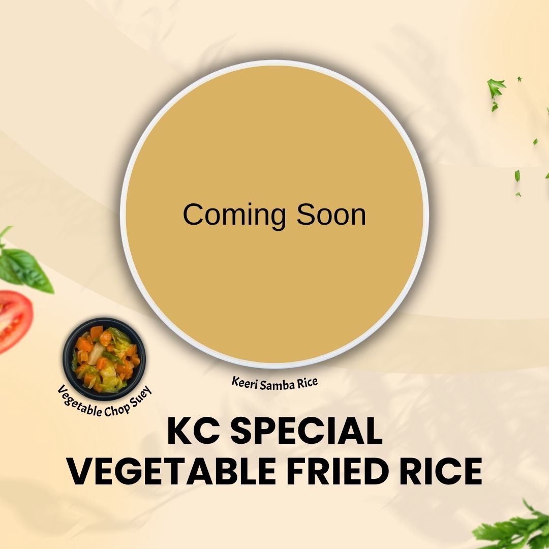 KC Special Vegetable Fried Rice