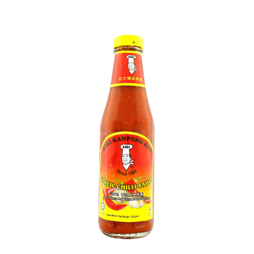 KOKI KAMPONG KOH GARLIC CHILLI SAUCE 320G