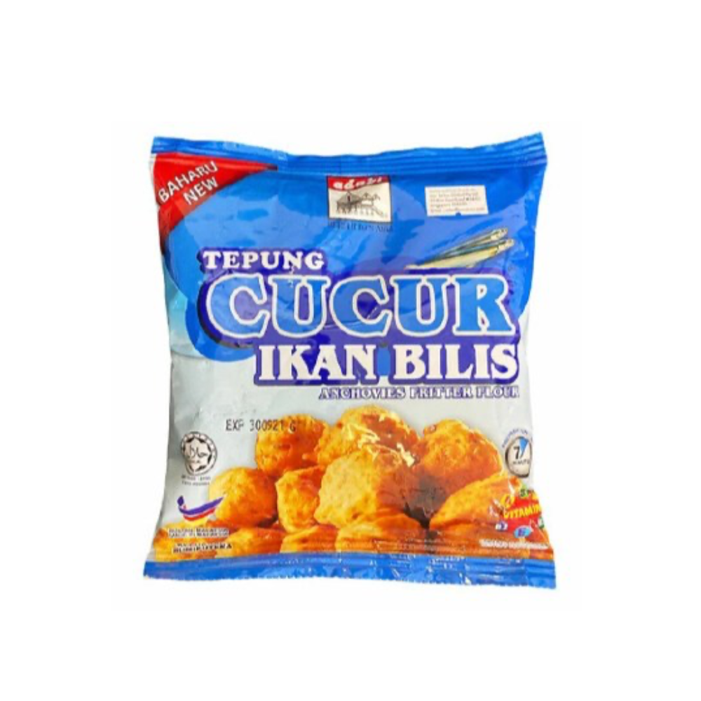 ADABI TEPUNG CUCUR IKAN BILIS 200G