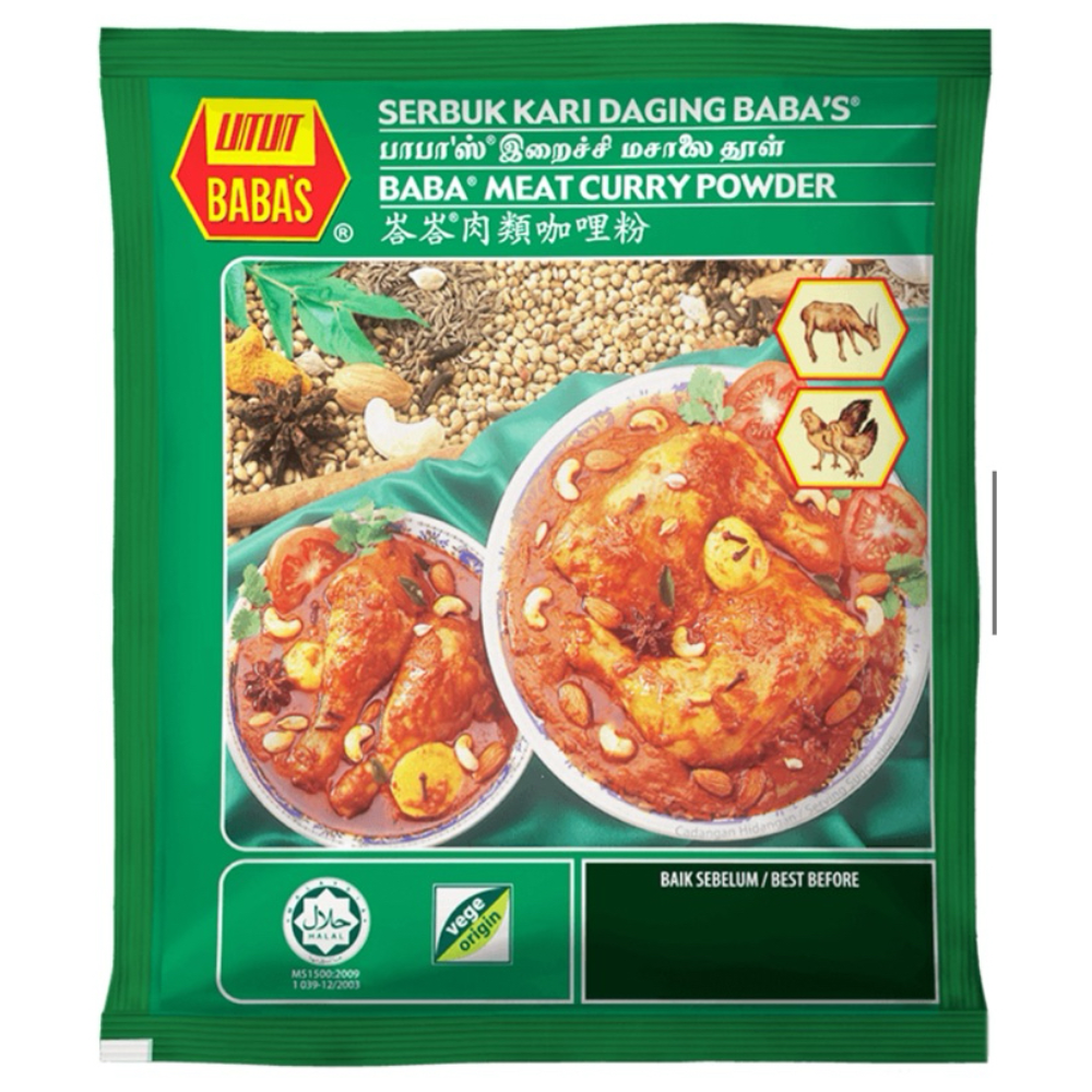 BABAS SERBUK KARI DAGING PDS 250G