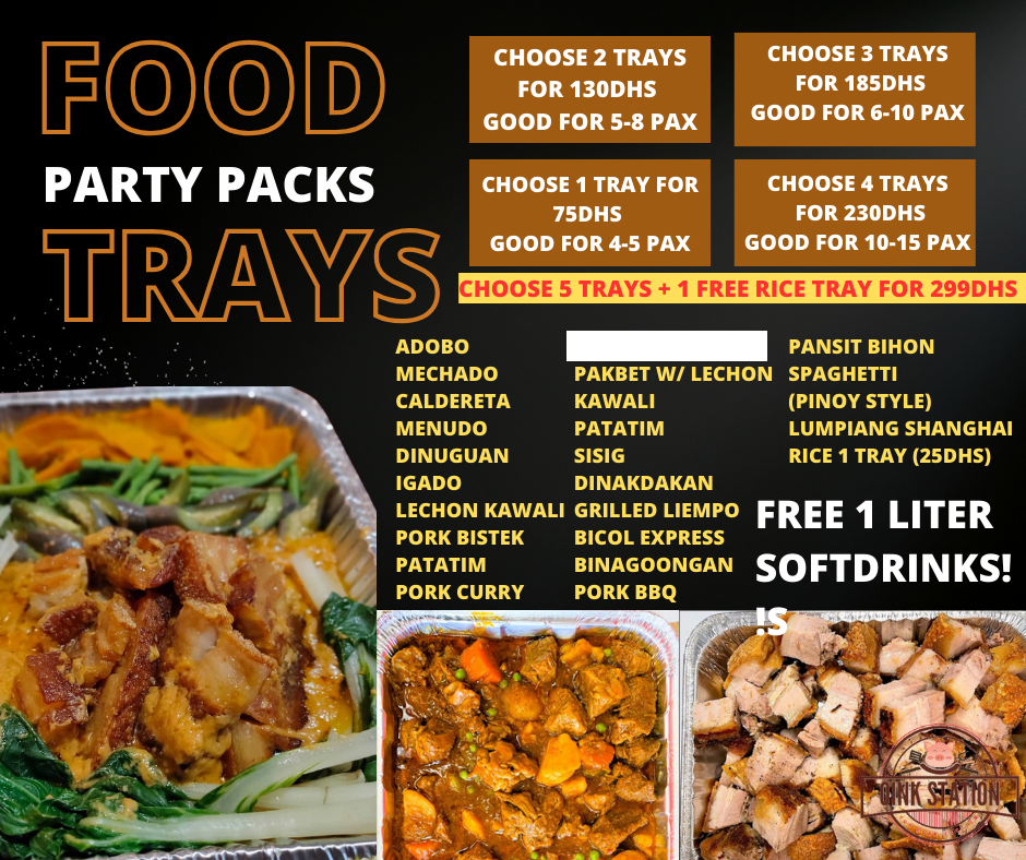 PARTY TRAYS (1 TRAY)