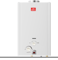 Gas water heater 13 liters Turbo (T6) screen