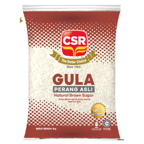 CSR GULA PERANG ASLI 1KG BAG