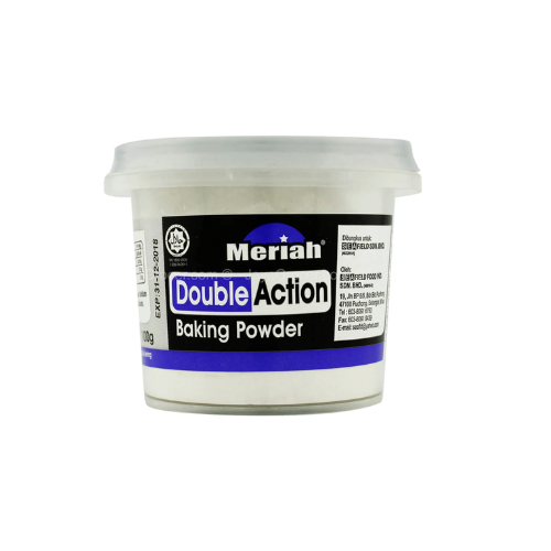 MERIAH BAKING POWDER 100G TIN
