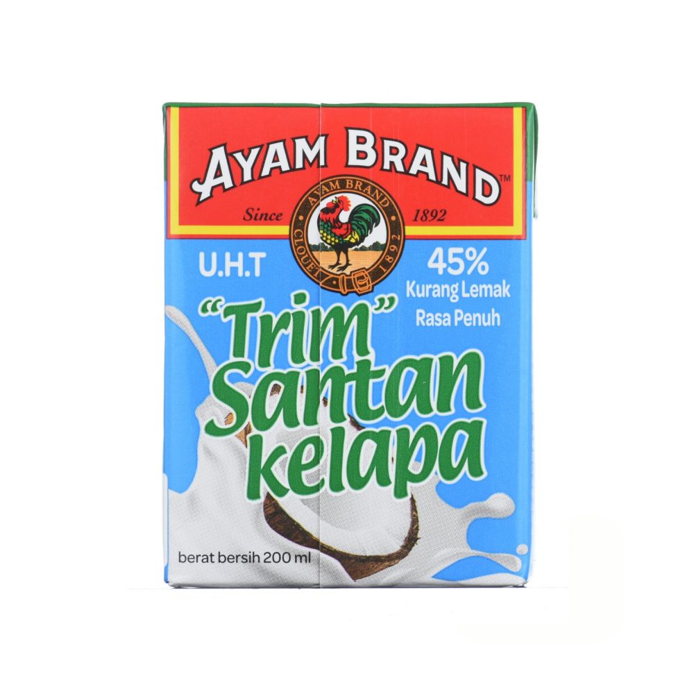 AYAM BRAND UHT TRIM COCONUT MILK 200ML