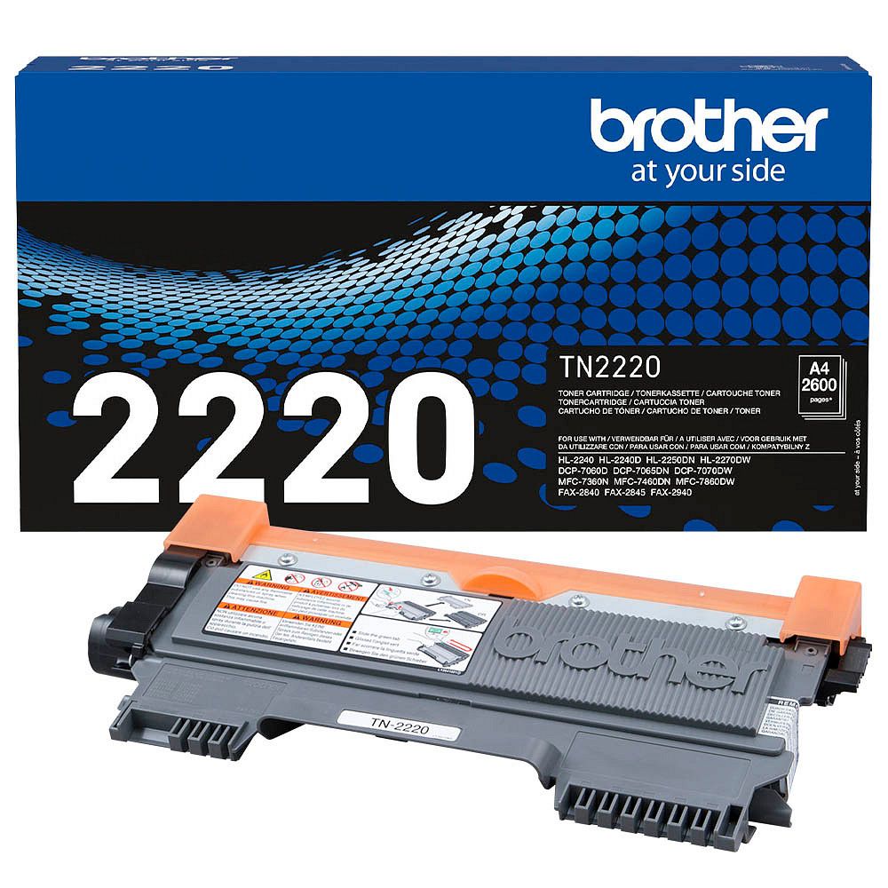  Toner Brother d'origine Noir (TN2220)
