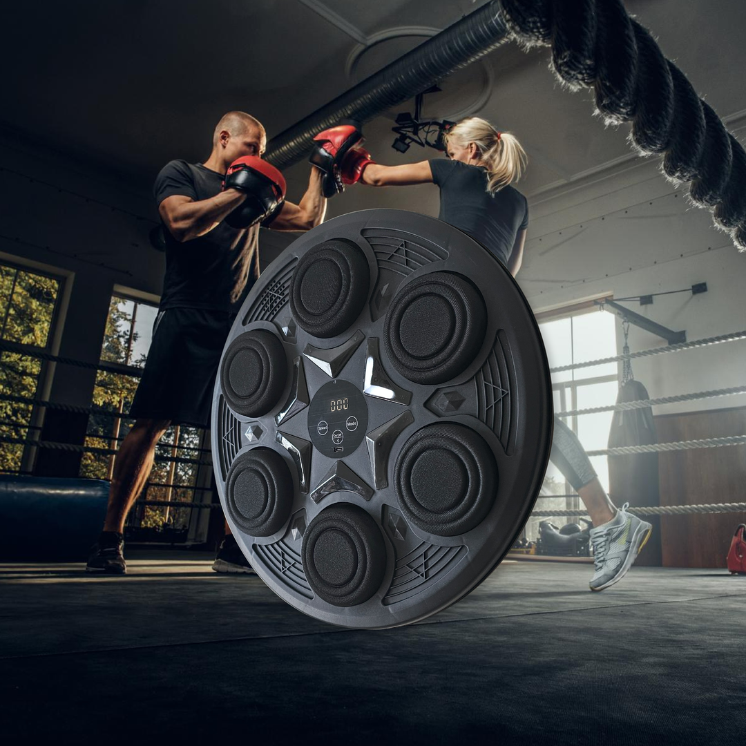 Smart Bluetooth Boxing Wall Mounted with Gloves