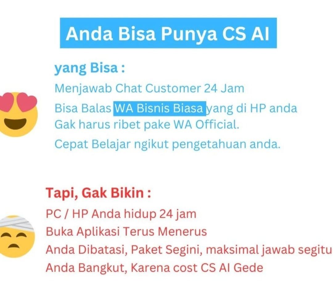 CS AI Aktif 24 Jam 
