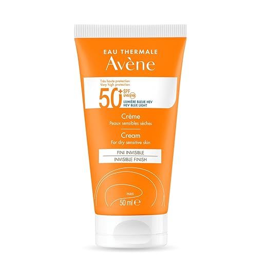 ☀️ Avène – Very High Protection SPF50+ קרם הגנה עשיר לעור יבש ורגיש במיוחד