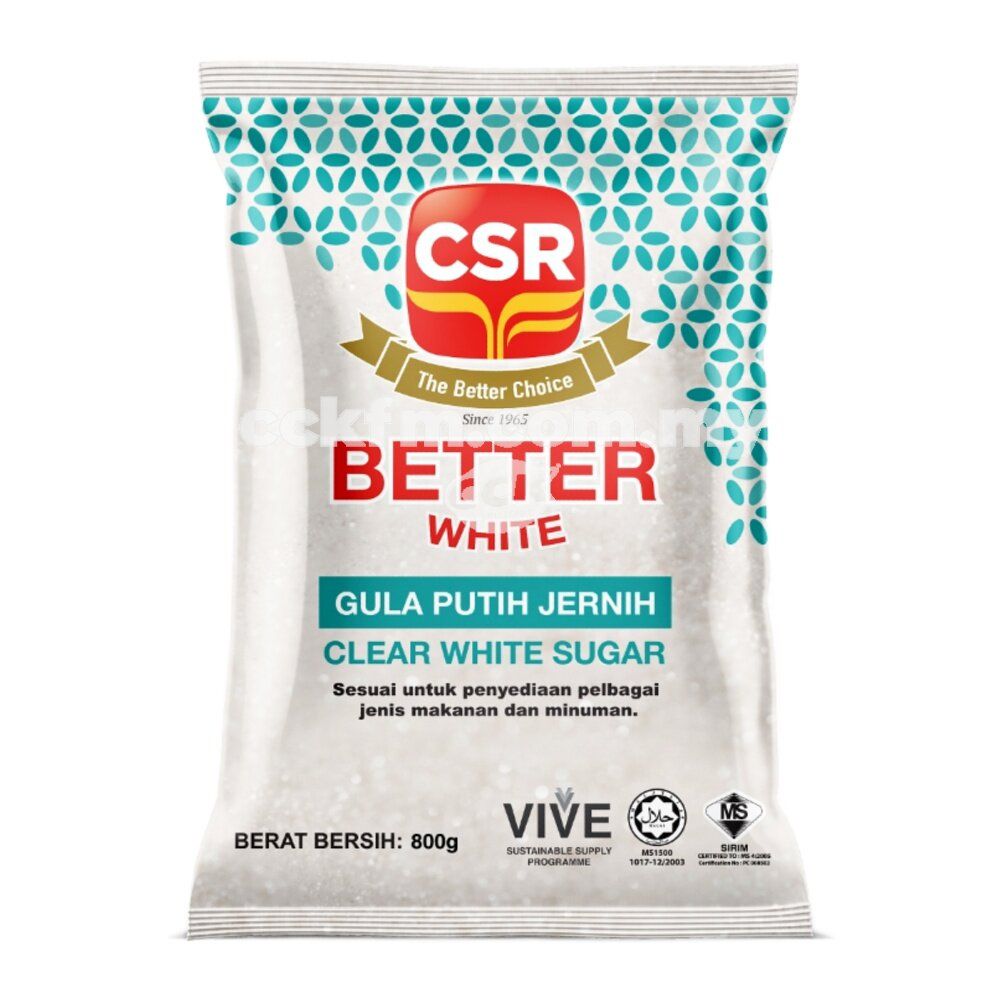 CSR BETTER WHITE SUGAR 800G