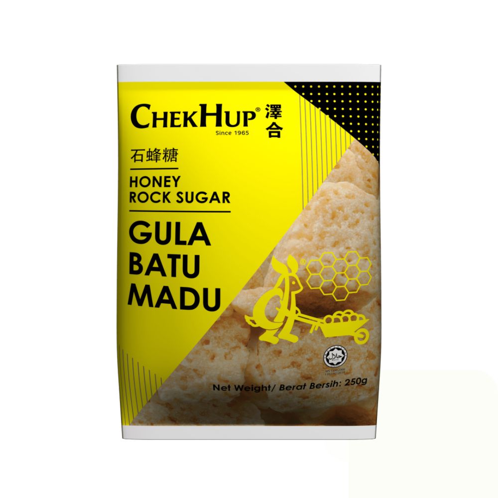 CHEK HUP HONEY ROCK SUGAR 250GM