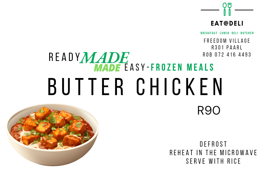 Butter chicken Large