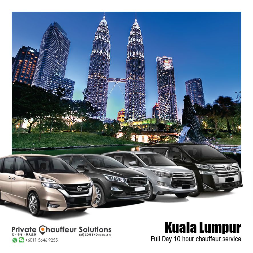 10-Hour Chauffeur Service – Kuala Lumpur City