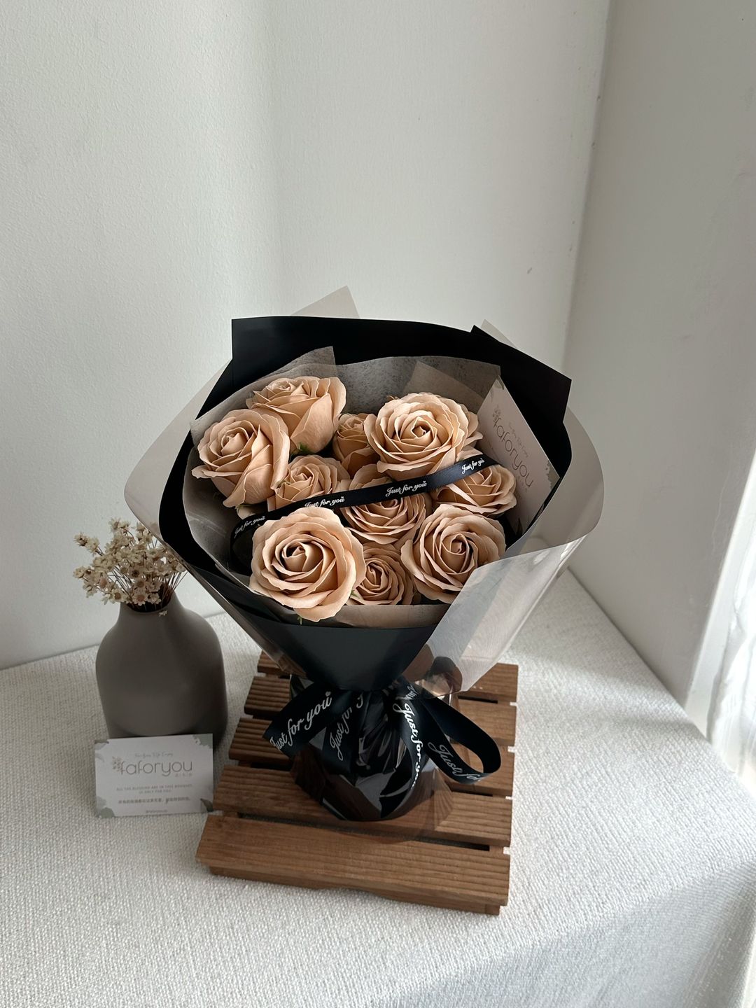 11 Stalk Soap Rose Bouquet
