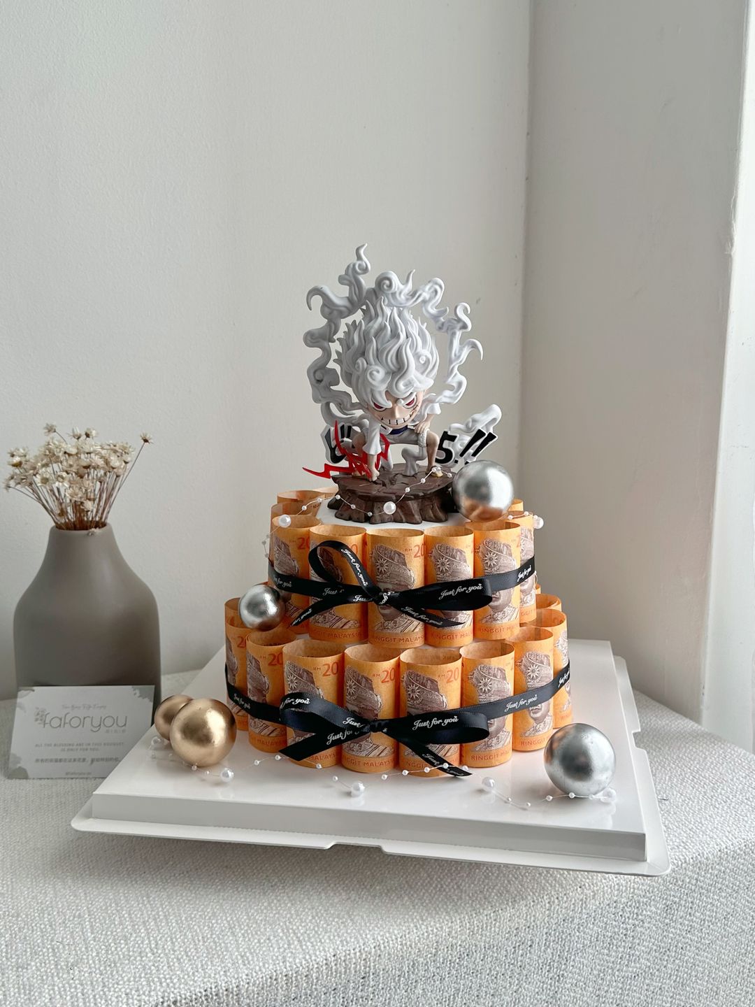 35pcs Money Cake Box (Customized )
