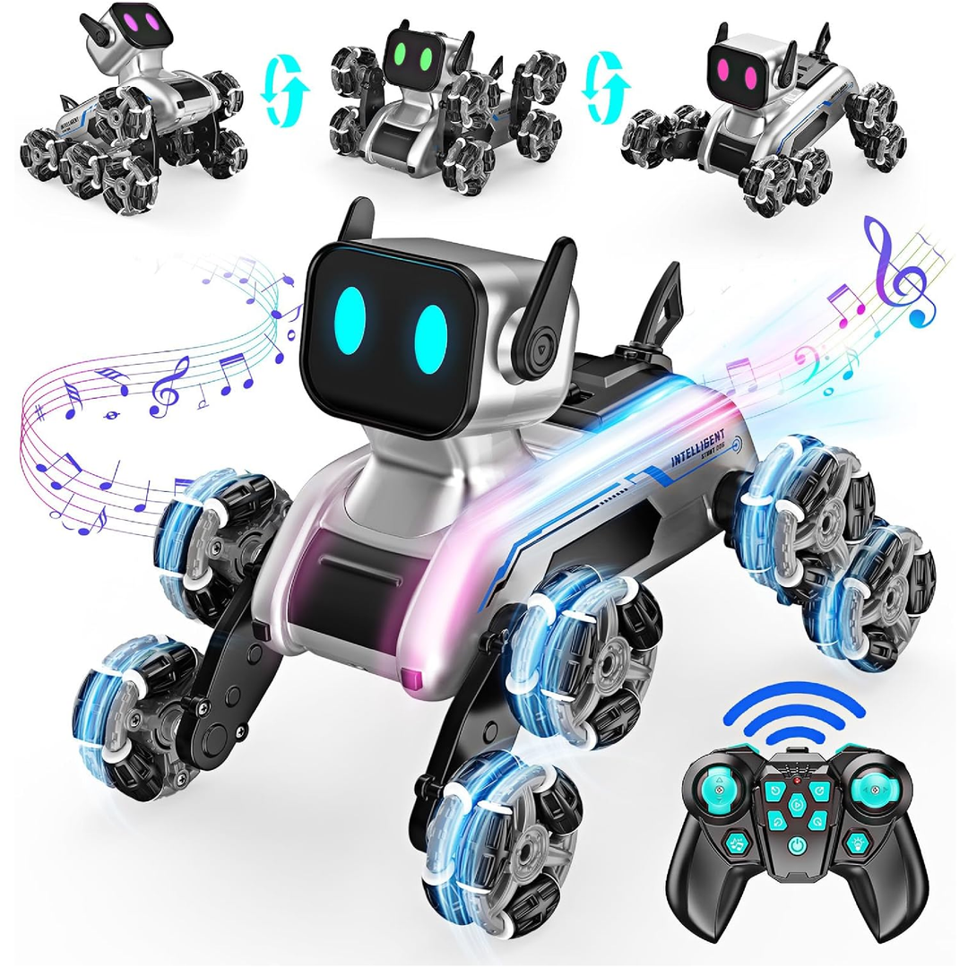Wolf 8WD Remote Control Acrobatic Car Game with Gesture Sensor