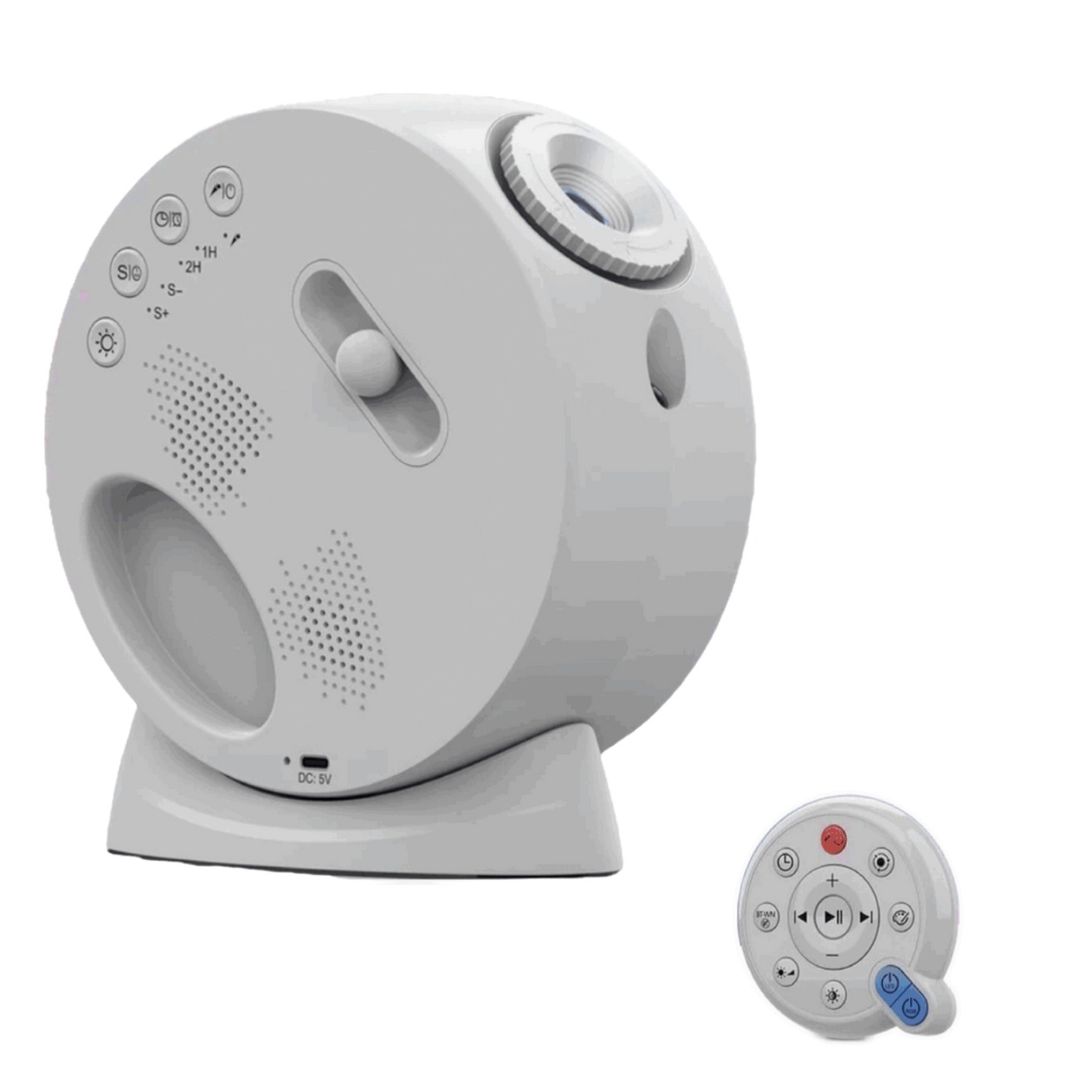 Planetarium Projector Night Light Star Projector with Clock Display Bluetooth