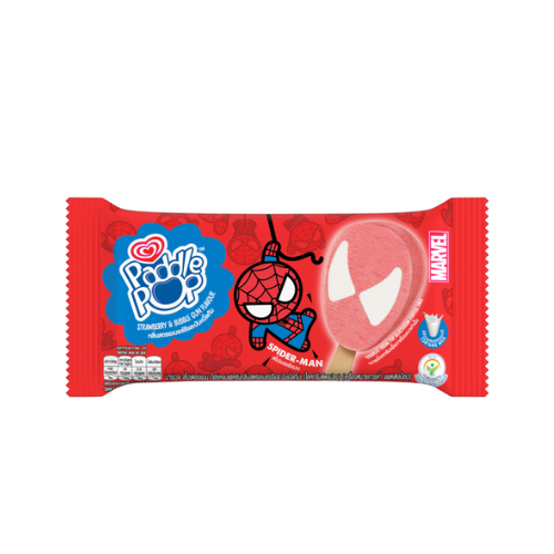 WALLS PADDLE POP SPIDERMAN MARVEL 90ML
