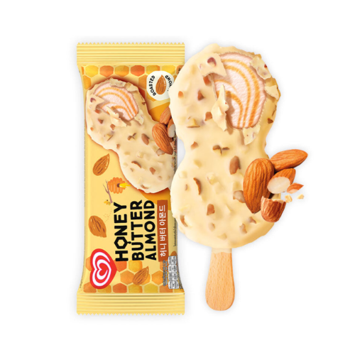 WALLS HONEY BUTTER ROASTED ALMOND 88ML
