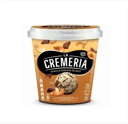 NESTLE LA CREMERIA VANILLA CASHEW 750ML