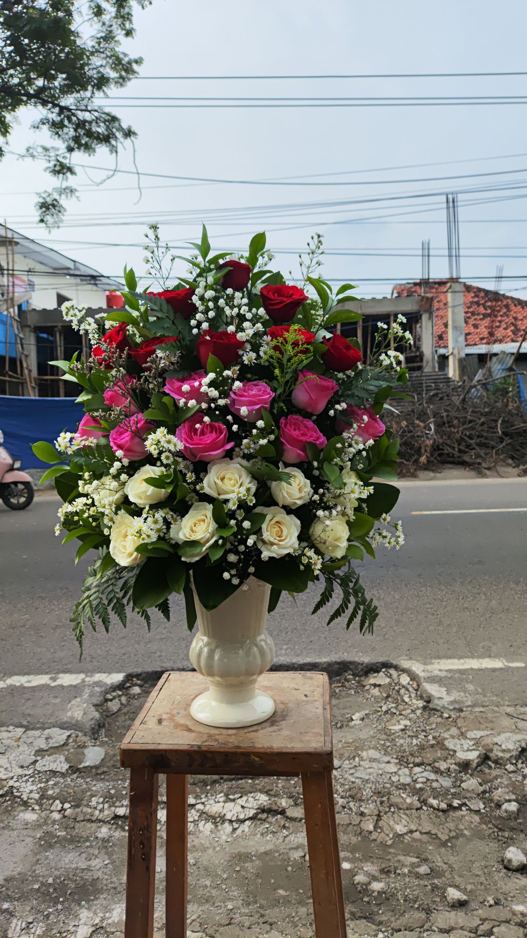 Bunga meja 081
