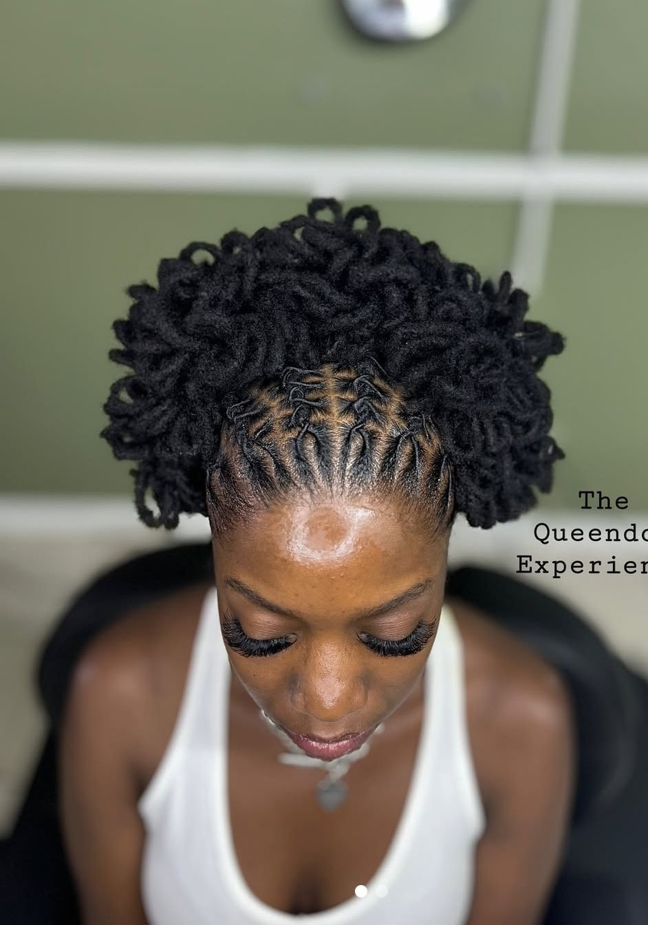 Retwist au peigne / Palm rolling + coiffure sans mèches 