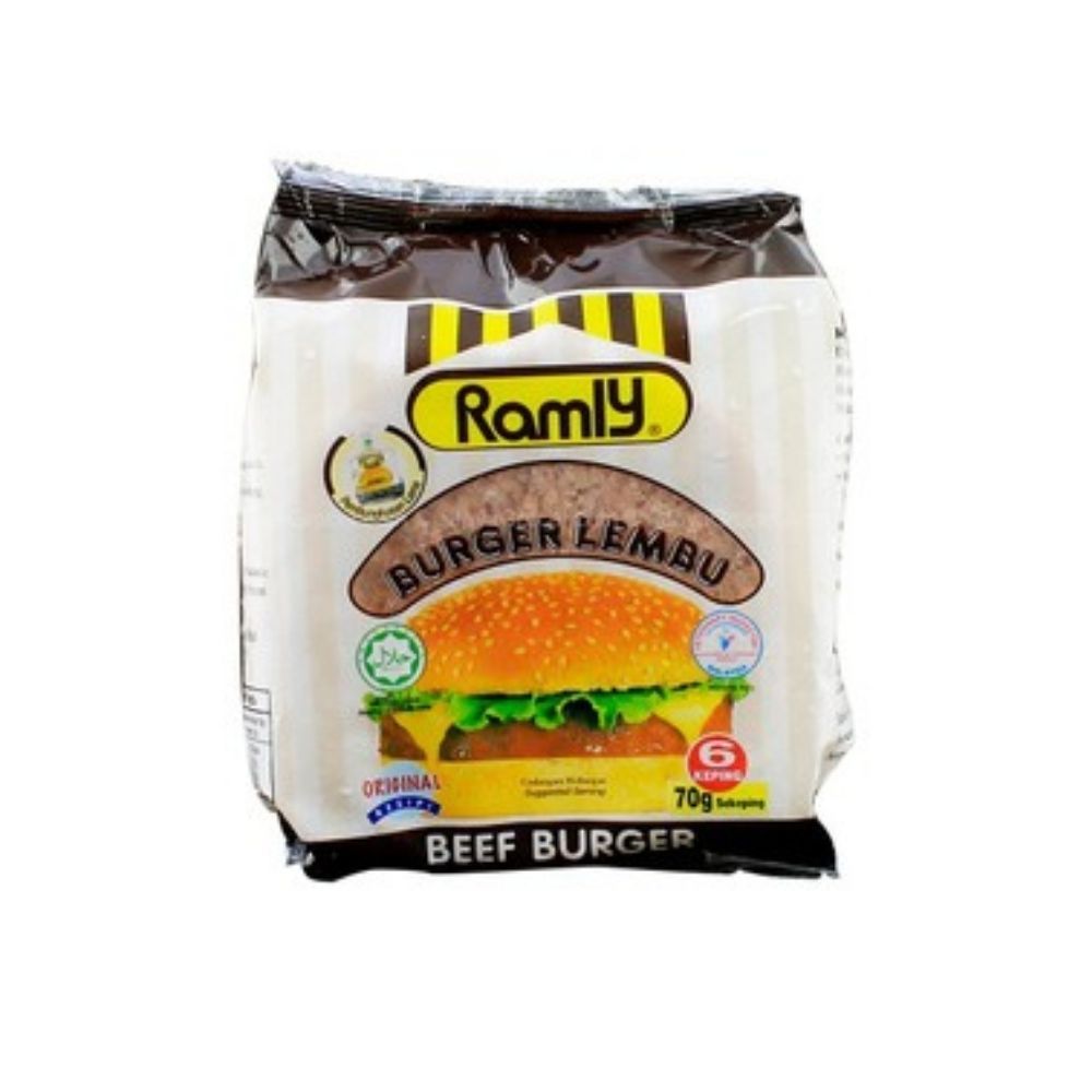 RAMLYS BURGER LEMBU 420G