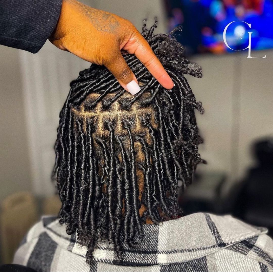 Départ de locks au peigne ( moins de 100 locks ) 