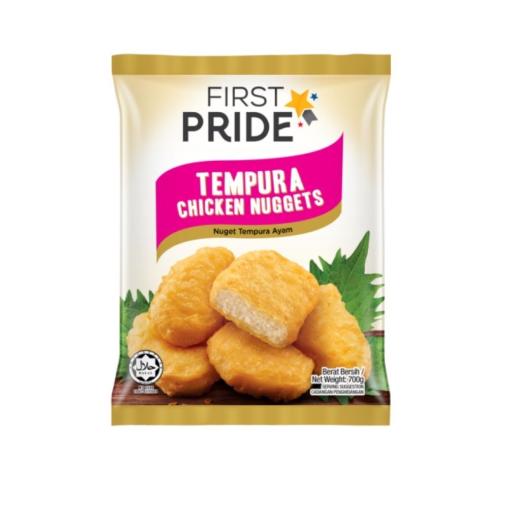 FIRST PRIDE TEMPURA CHICKEN NUGGET 800G