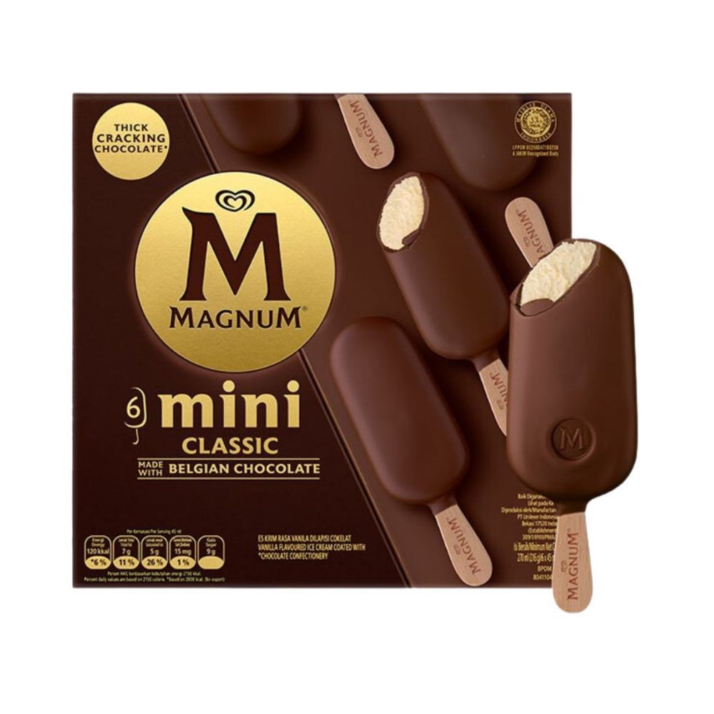 WALLS MINI MAGNUM BELGIAN CHOCO 45ML
