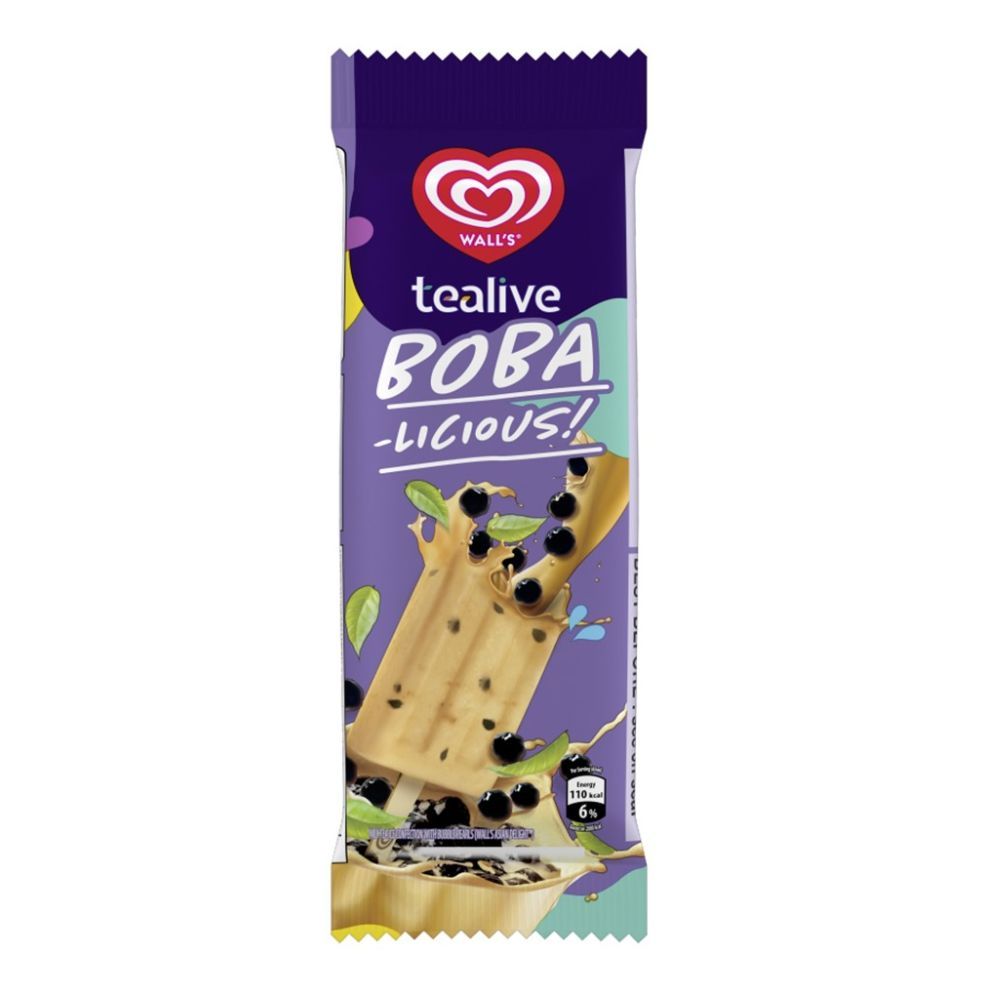 WALLS ICE CREAM TEALIVE BOBA LICIOUS 65ML
