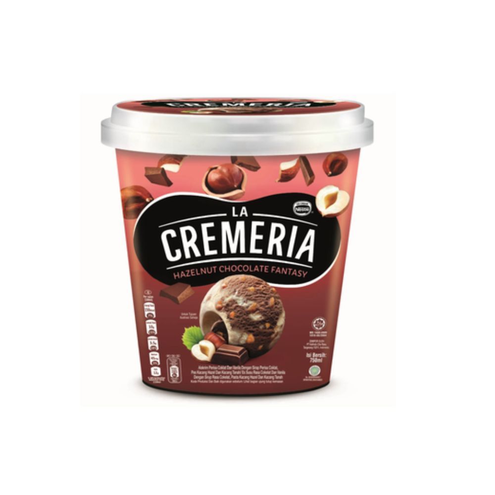 NESTLE LA CREMERIA HAZELNUT CHOC 750ML