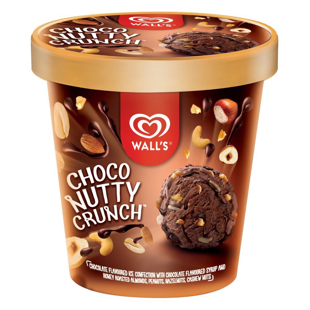 WALLS SELECTION CHOCO NUTTY CRUNCH 750ML