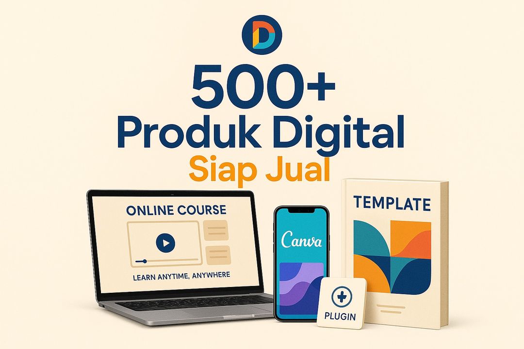 Ada 500 + Lebih Produk Digital Siap Jual Ulang 