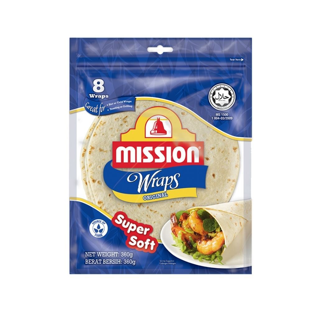 MISSION WRAPS ORIGINAL 8S 360G
