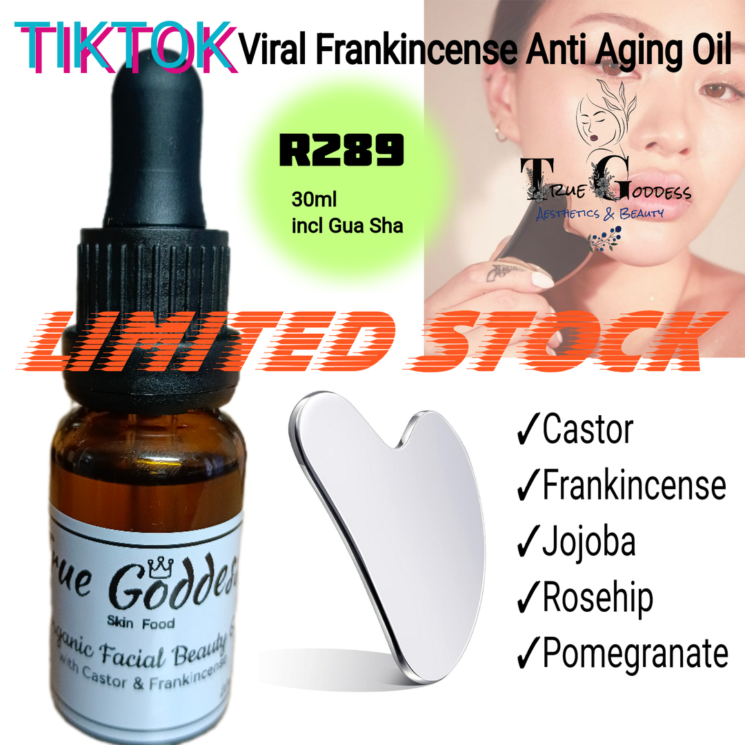 Castor & Frankincense Anti Aging Oil (30ml)