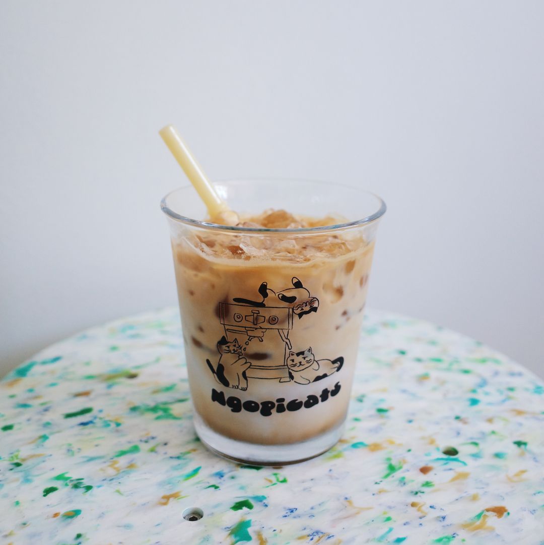 Iced Coconut Latte
