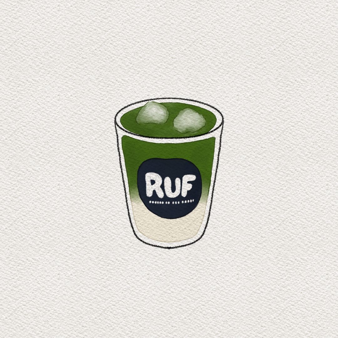 Strong Matcha Latte (Iced)