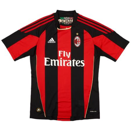 Ac Milan 2010/11 Home Shirt (Red/black)