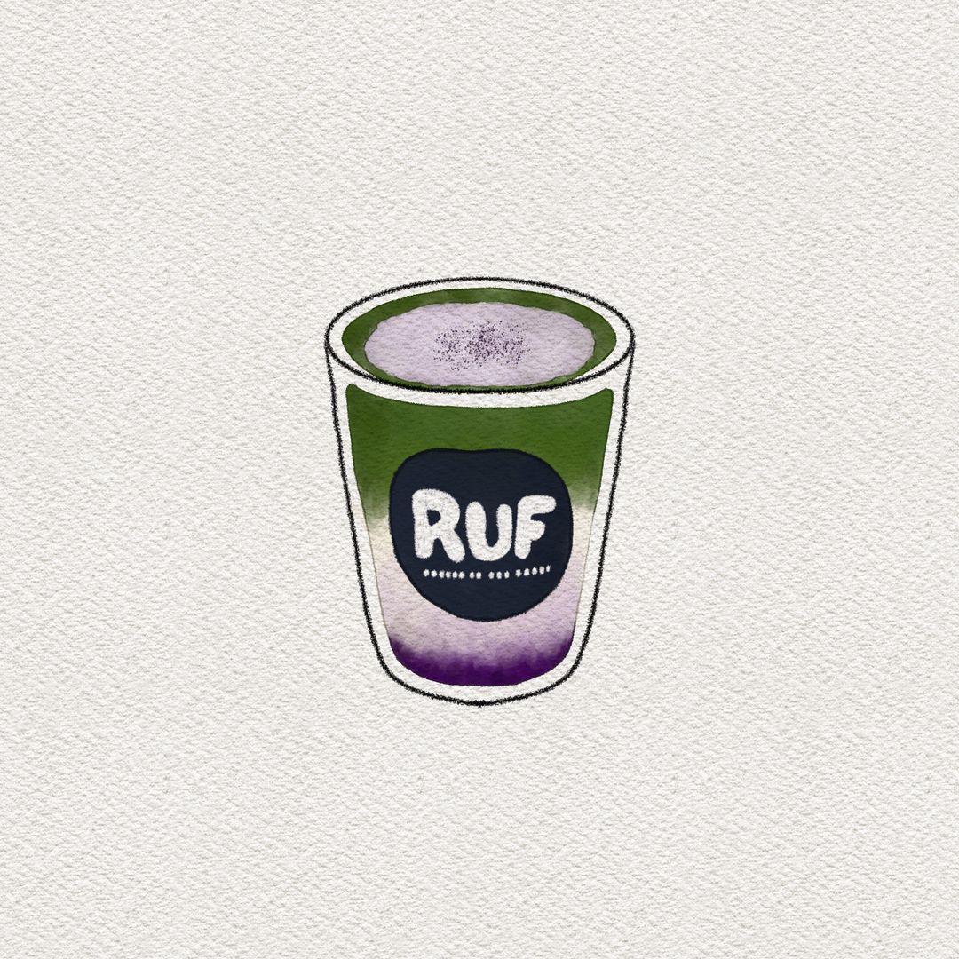 Blueberry Cloud Matcha