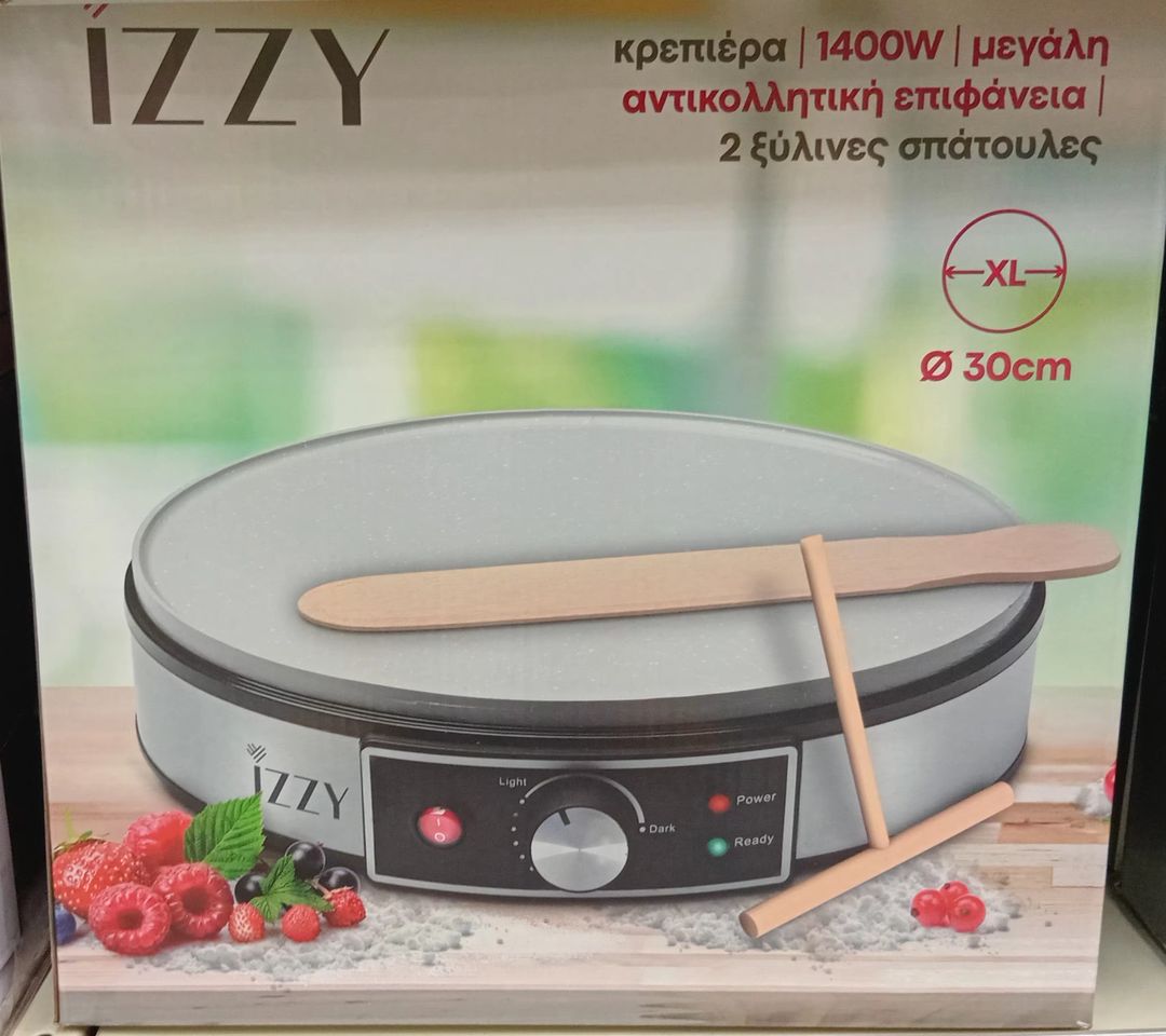 Izzy Crepe Maker Ceramic 1400w