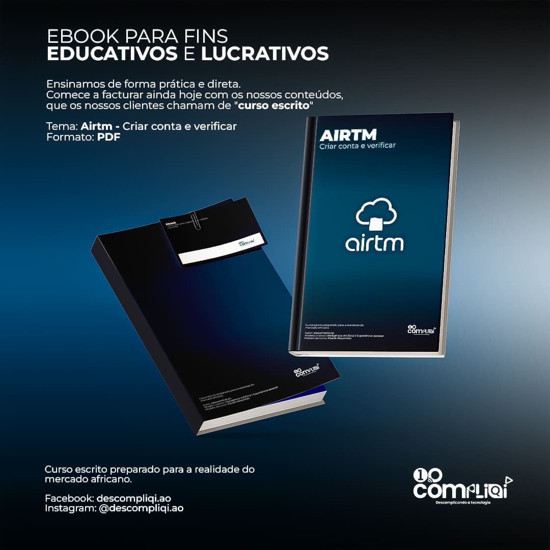EBOOK | Airtm - Criar conta e verificar